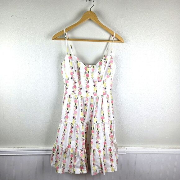 Vineyard Vines Kentucky Derby 150th Floral Sundress with Spaghetti Straps Sz 06 - Picture 1 of 12